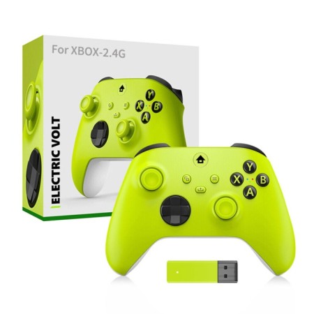 Konsol Plus XBOX 9. Nesil Kablosuz Gamepad YEŞİL 2.4G PC/ANDROİD/IOS