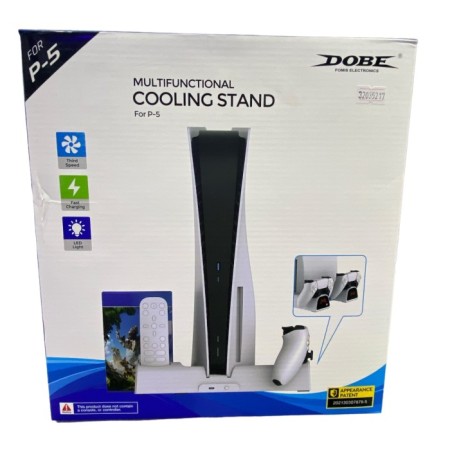 PS5 FAT ÇOK FONKSİYONLU SOĞUTUCU DİKEY STAND DOBE TP5-1511