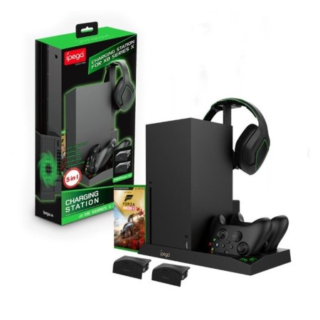 Konsol Plus Xbox Series X Uyumlu Soğutucu Dikey 5 in 1 Stand İPEGA PG-XBX013