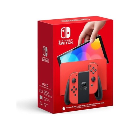 Nintendo Switch OLED Mario Kırmızı Edition Oyun Konsolu (Ithalatçı Garantili)