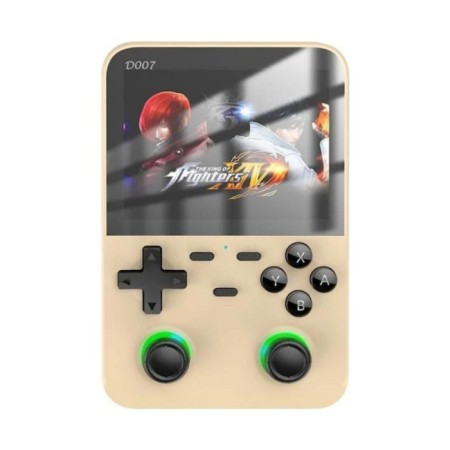D007 Plus Android Retro El Atarisi Game 64 GB HD IPS 3.5 Ekran -10.000+ Oyunlu Kahve