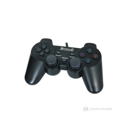 Kontorland KT-1081C PC USB Analog/Digital Titreşimli Gamepad