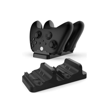 Dobe Tyx-532x Xbox Serisi S / X Denetleyici Şarj Dock Dock Dual Gamepad Şarj Standı Çift Pil Paketi Siyah