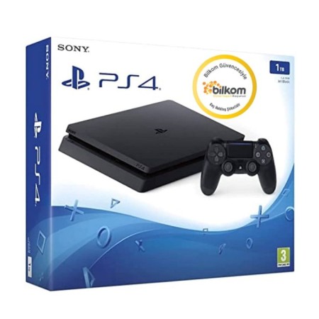 PS4 SLİM 1 TB 2 KOLLU  BİLKOM GARANTİLİ 11.00 VERSİYONLU