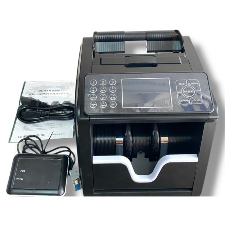 Duhan Para Sayma Makinası S500 Sesli Karışık Döviz Sayma