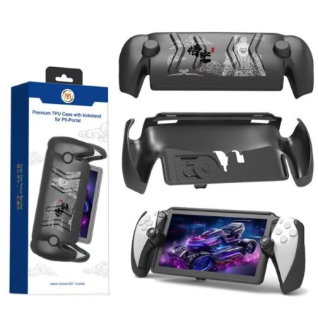 PS5 Portal Uyumlu  Case Premium  Grip Stand Siyah JYS- P5188-V2
