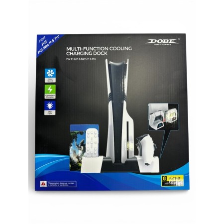 PS5 FAT/SLİM/PRO Uyumlu Soğutucu Şarj Standı DOBE TP5-3536B