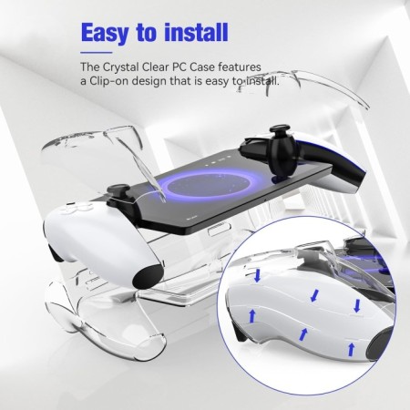 Playstation Portal için Koruyucu Kılıf, Kristal Kapak  JYS-P587