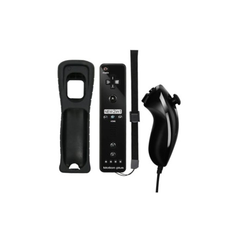 Nintendo Wii 2in1 Motion Plus Remote Kontroller + Nunchuk Kontroller 