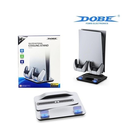 Dobe Ps5 Multi Fonksiyonlu Konsol Şarj Standı Fanlı