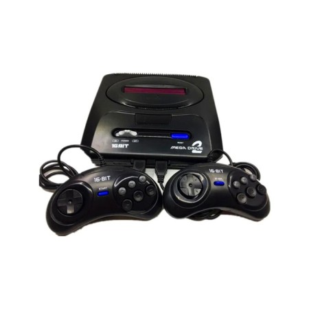 Sega Mega Drive 2 48 Oyunlu Efsane Retro Oyun Konsolu 16-Bit Çift Kol